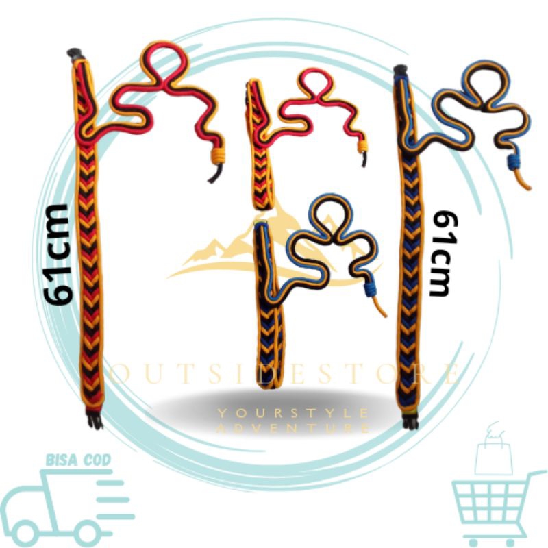 tali komando pramuka tali komando 3 warna bijian tali komando provost tali komando paskibra