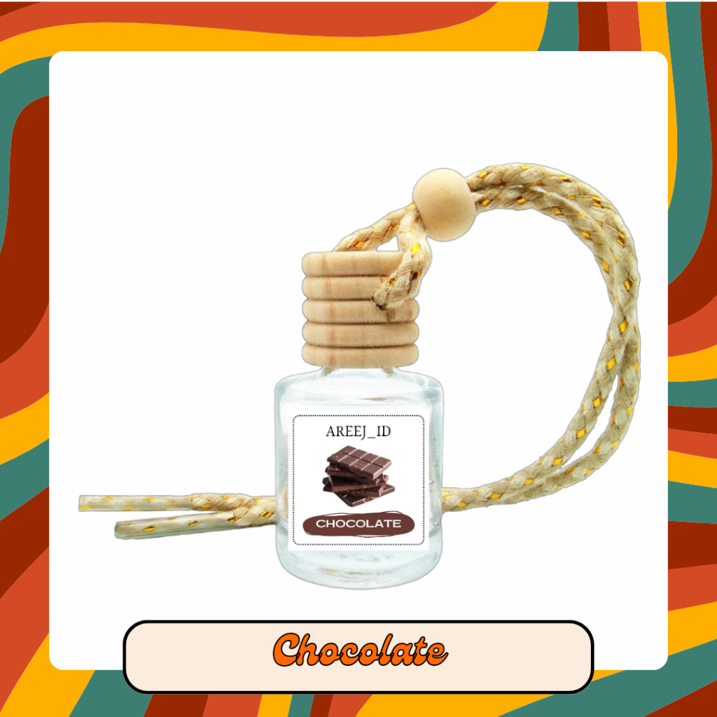 Pengharum Gantung Chocolate 10ml, Pengharum Mobil, Parfum Mobil, Pewangi Mobil, Pengharum Ruangan, P