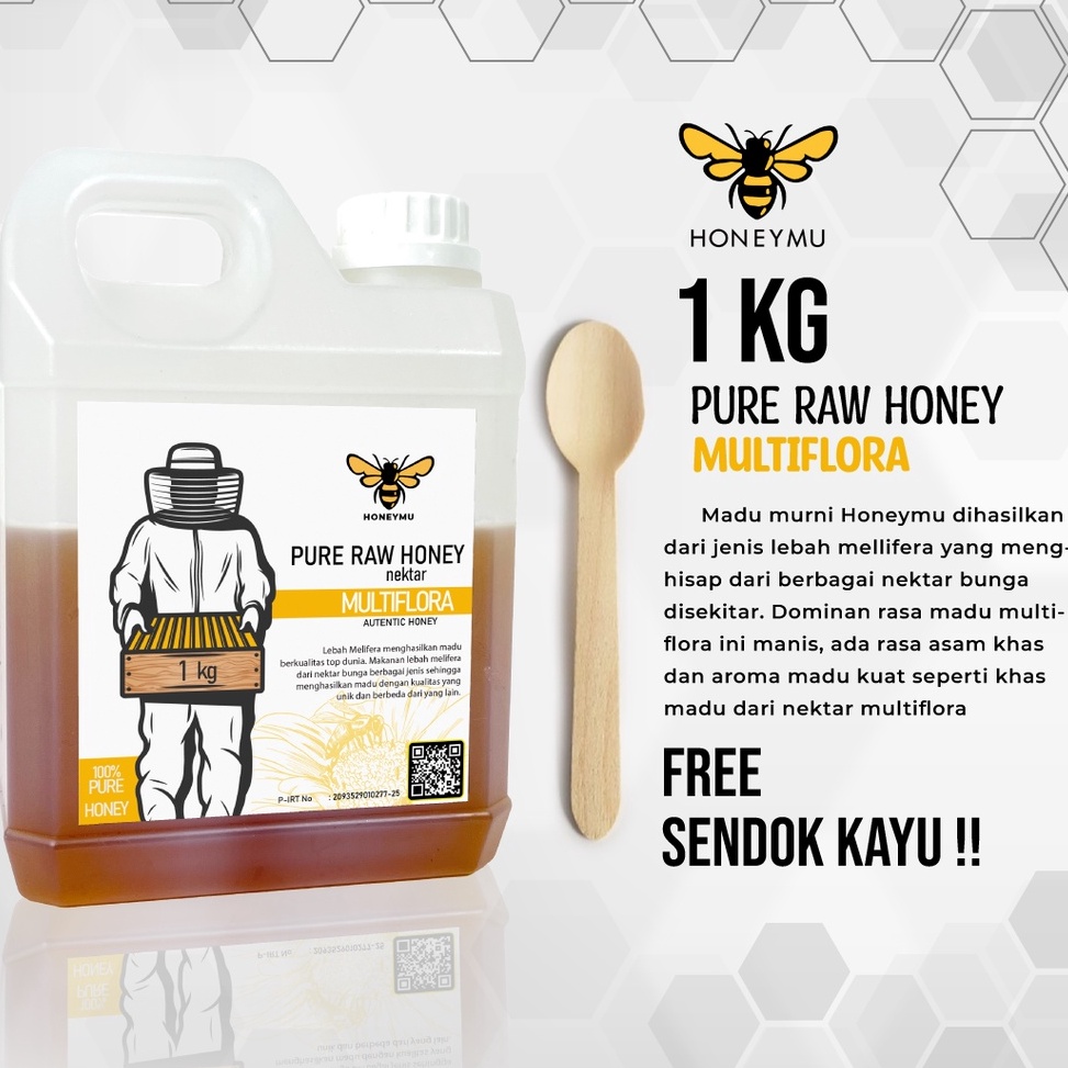 

Sal3 Madu Murni Asli Nectar Multiflora 1Kg [36]