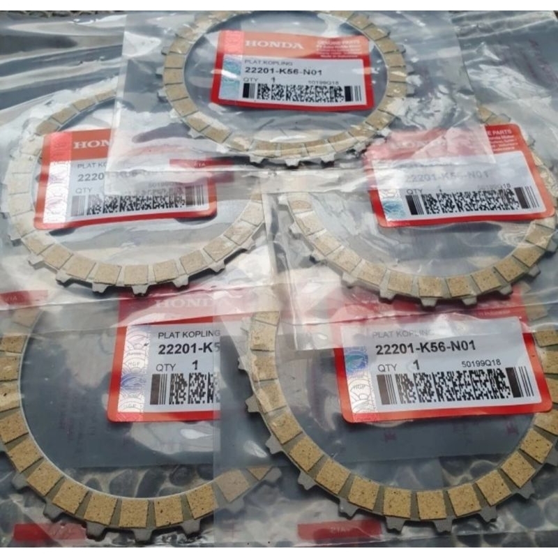 kampas kopling new cbr 150 r led set ori ahm