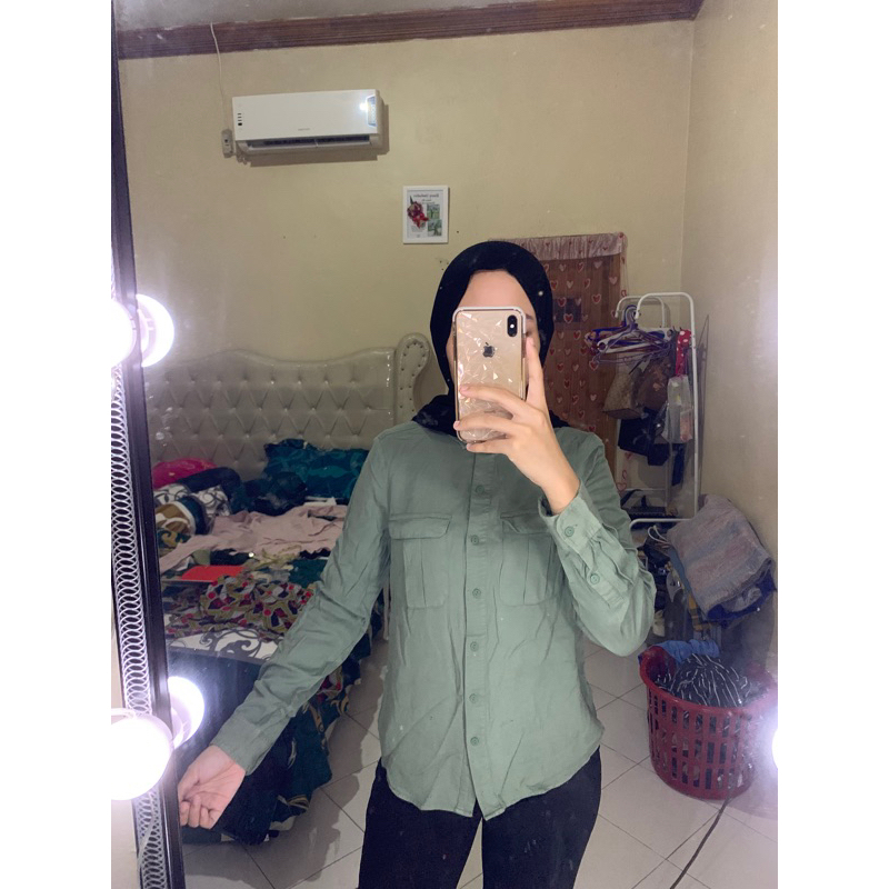 KEMEJA WANITA THRIFT SHOP PRELOVED