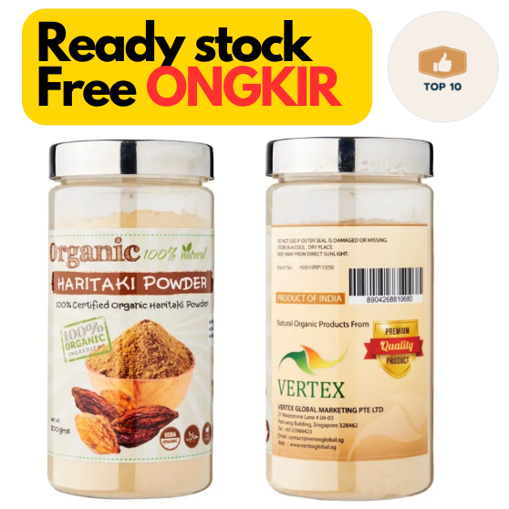 

Nature's wellness Organic Haritaki Powder 200G ORIGINAL