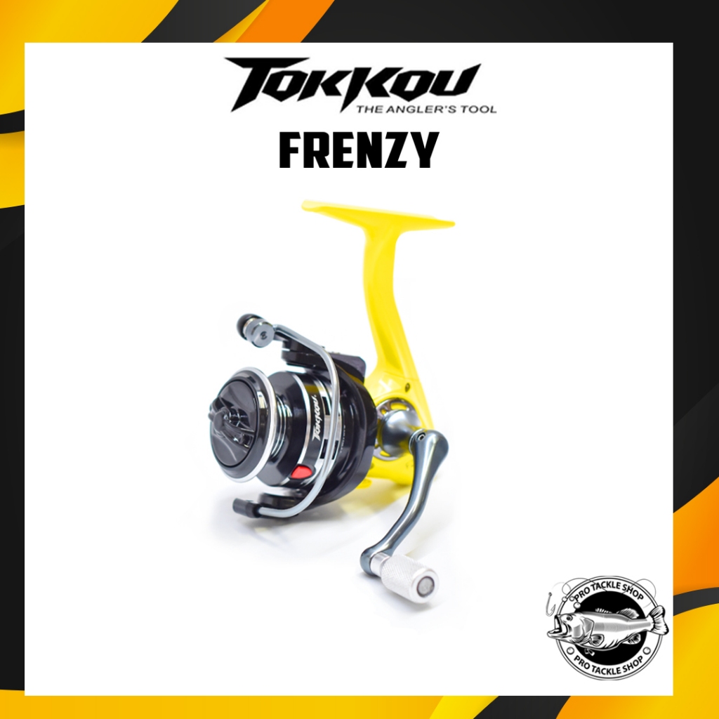 TOKKOU Reel Ultralight Spinning FRENZY FZ800Y Power Handle