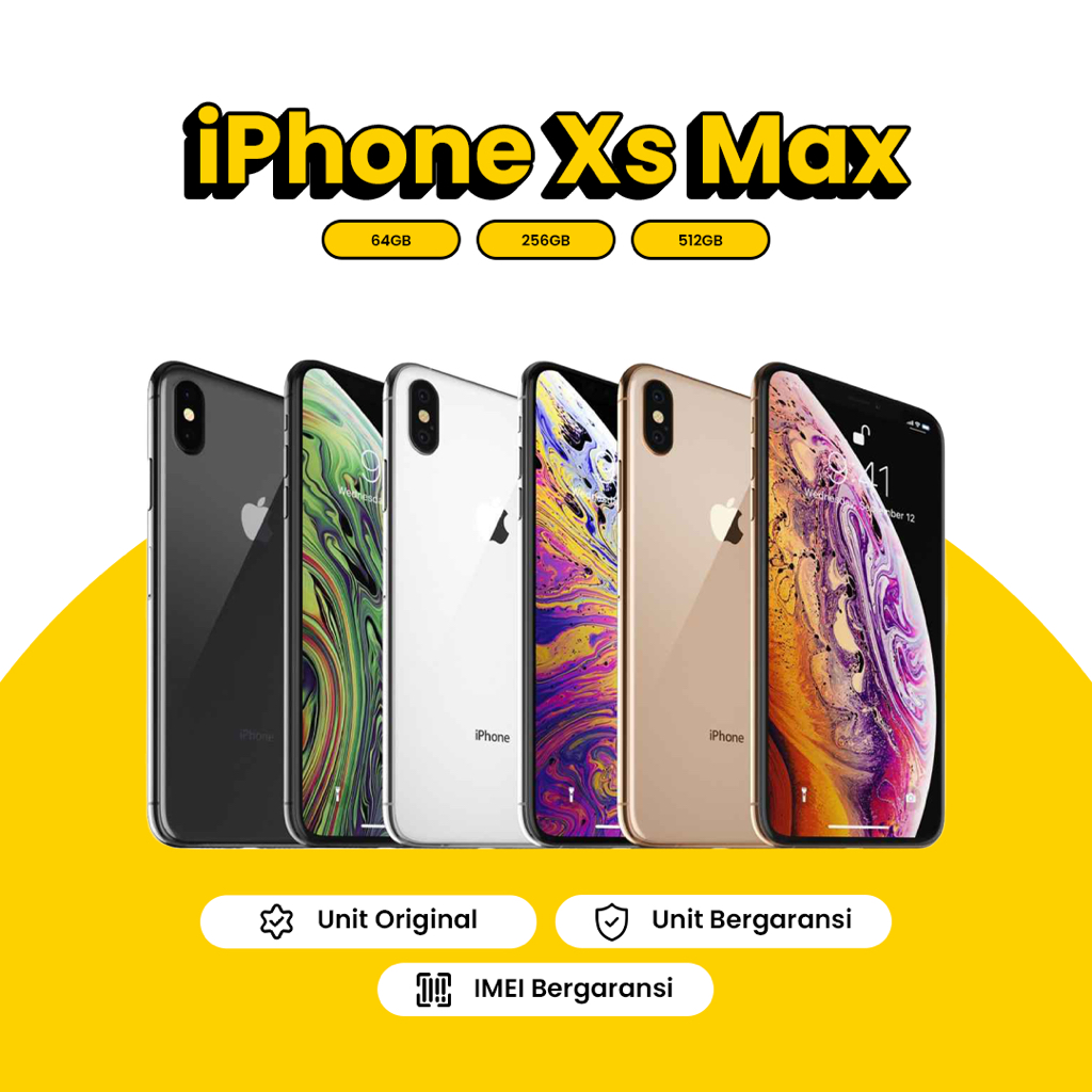 【SECOND】Apple iPhone XS Max Original Second / Bekas Bea Cukai
