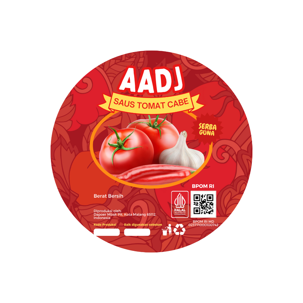 

Saus Tomat Cabe AADJ