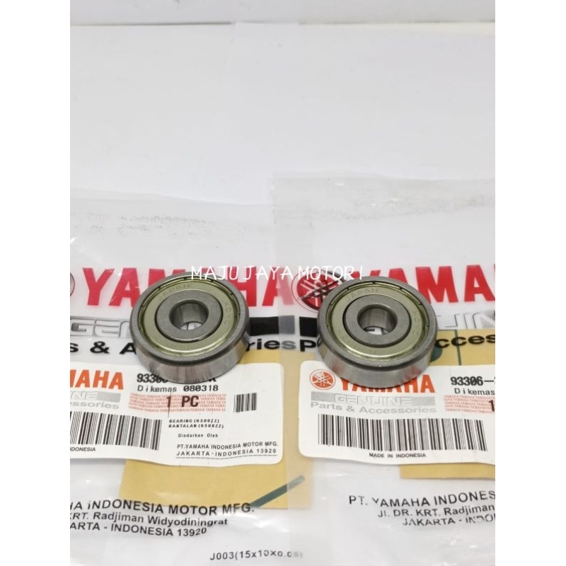 Bearing 6300z Laher Roda Depan 1set isi 2pc mio M3 Mio 125 Mio z125 mio s125