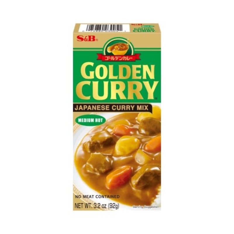

S&B Halal Golden Curry 92 GR Japanese Curry Mix Saus Kari Jepang