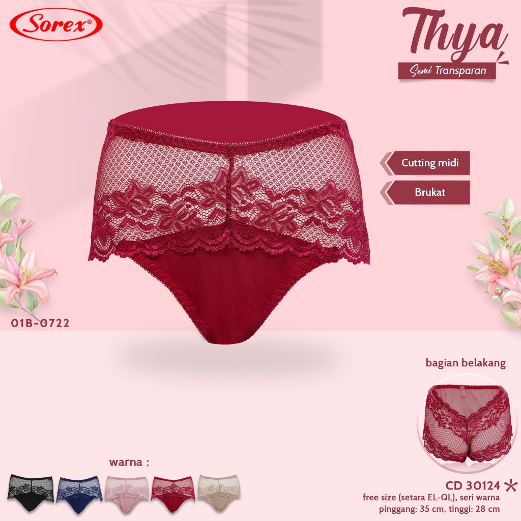 Celana dalam wanita renda 30124 Sorex
