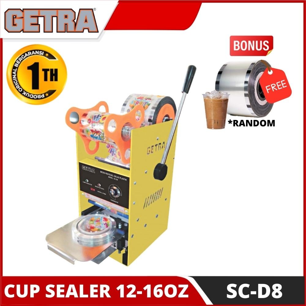 GETRA Cup Sealer Mesin Press Gelas SCD8