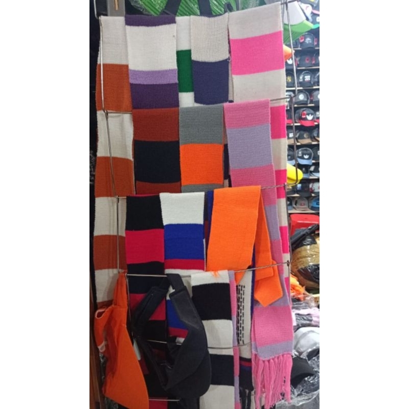 [Whispers] Syal rajut / selendang bahan rajut/Syal umroh/Syal haji