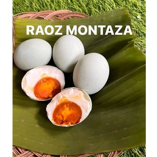 

Raoz Telur Asin Masir Manik Merah Matang Montaza Food