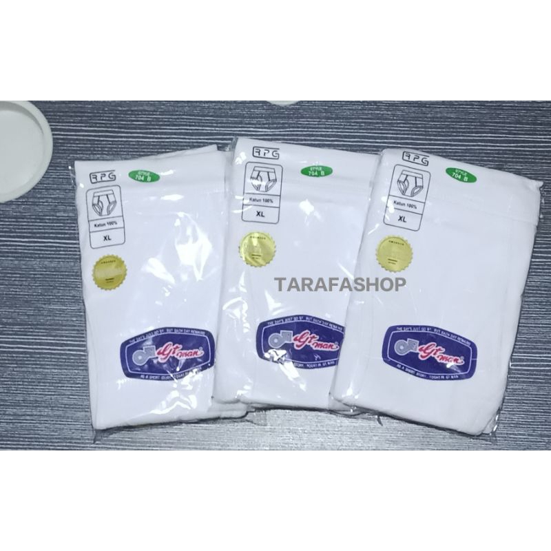 CELANA DALAM GT MAN 704 B PUTIH/CD GT MAN PUTIH