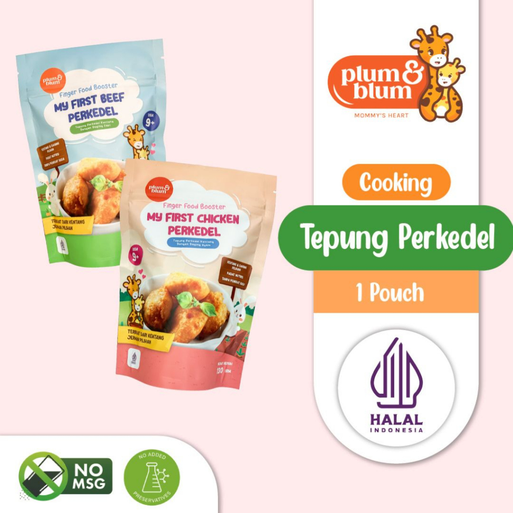 

Tepung Perkedel Kentang Snack Mpasi 1 Pouch