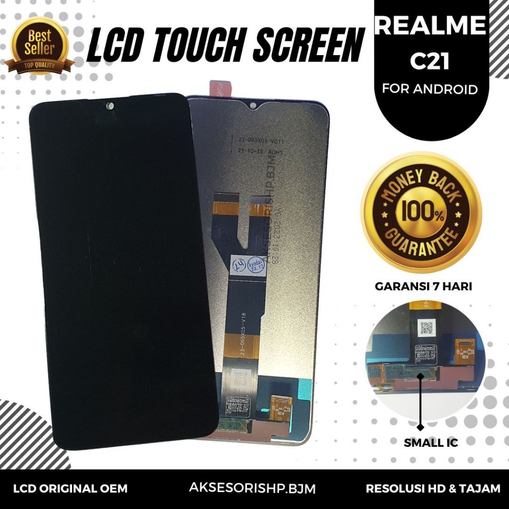 LCD Touchscreen Realme C21 Ori Oem