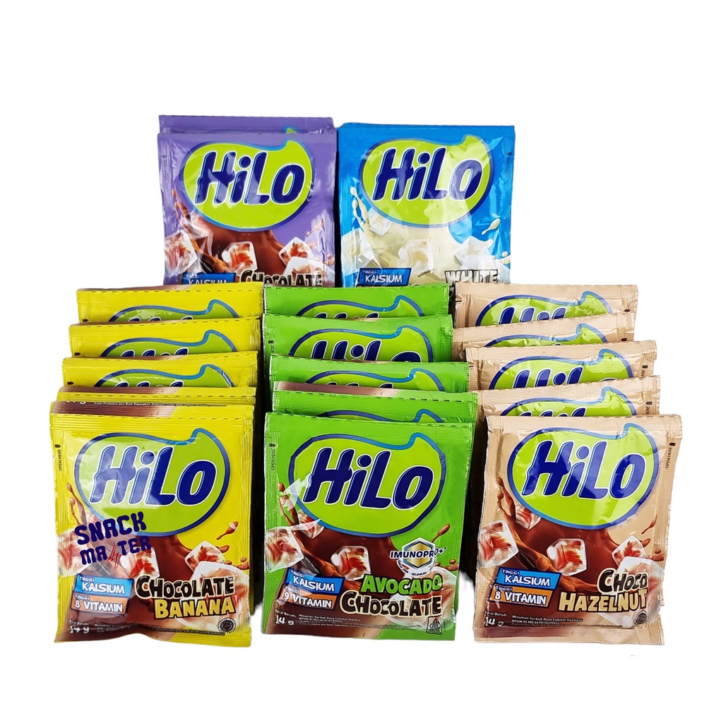 

[✰P4➢] Hilo Minuman Bubuk Cokelat/ Hilo Dessert Minuman Serbuk Aneka Kemasan Renceng [156]
