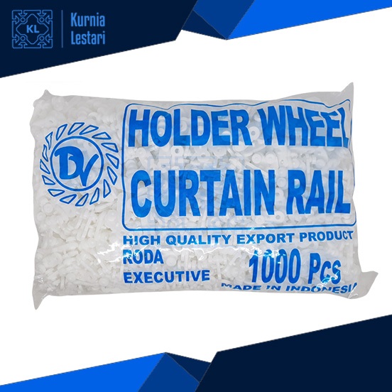 Rodaku / Roda Gorden Plastik / Roda Rel Gorden Aluminium (1000 Pcs)