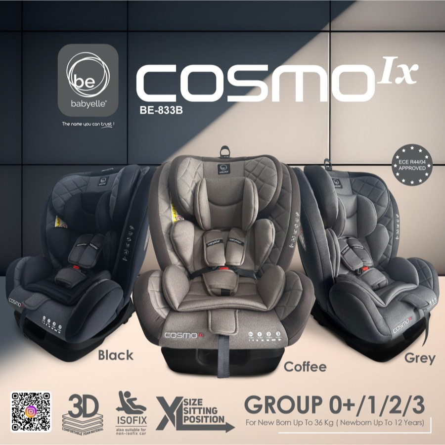 BabyElle Car Seat Cosmo IX Isofix / BE-833B