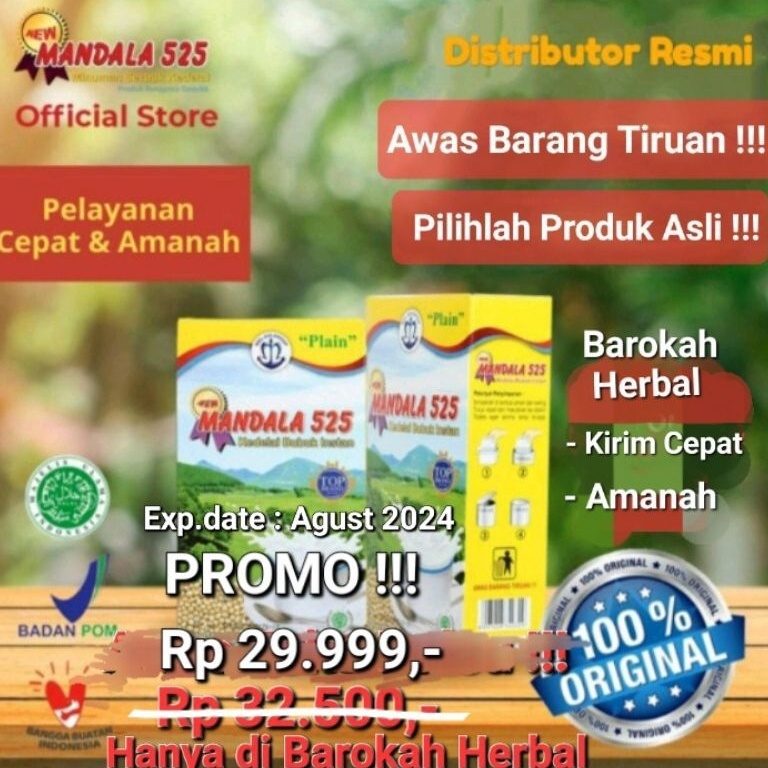 

Pal!ng Popul4r Terlaris Susu Kedelai Mandala 525 - MDL 525 Asli Original Top Discount