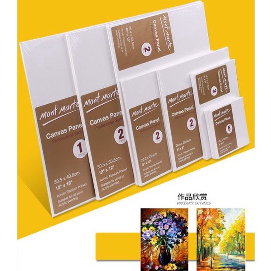 

[☄I66>] KKV-MontMarte·CMPL1318 Oil Painting Board / Canvas Lukis Mini DIY Potongan