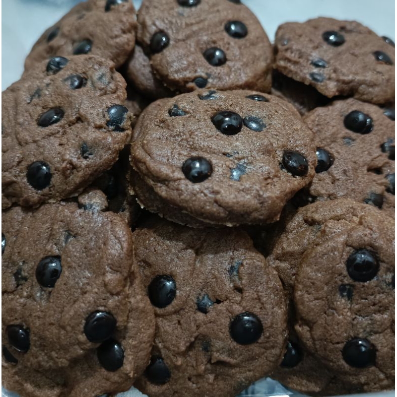 

Choco chips cookies/ Kue kering