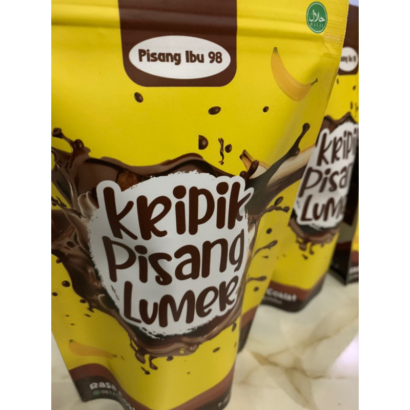 kripik pisang lumer