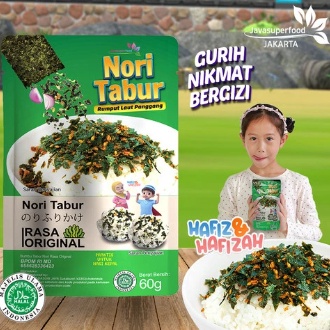 

Terbatas✭ Nori Tabur Rumput Laut Panggang - Rasa Original 60g 79gys