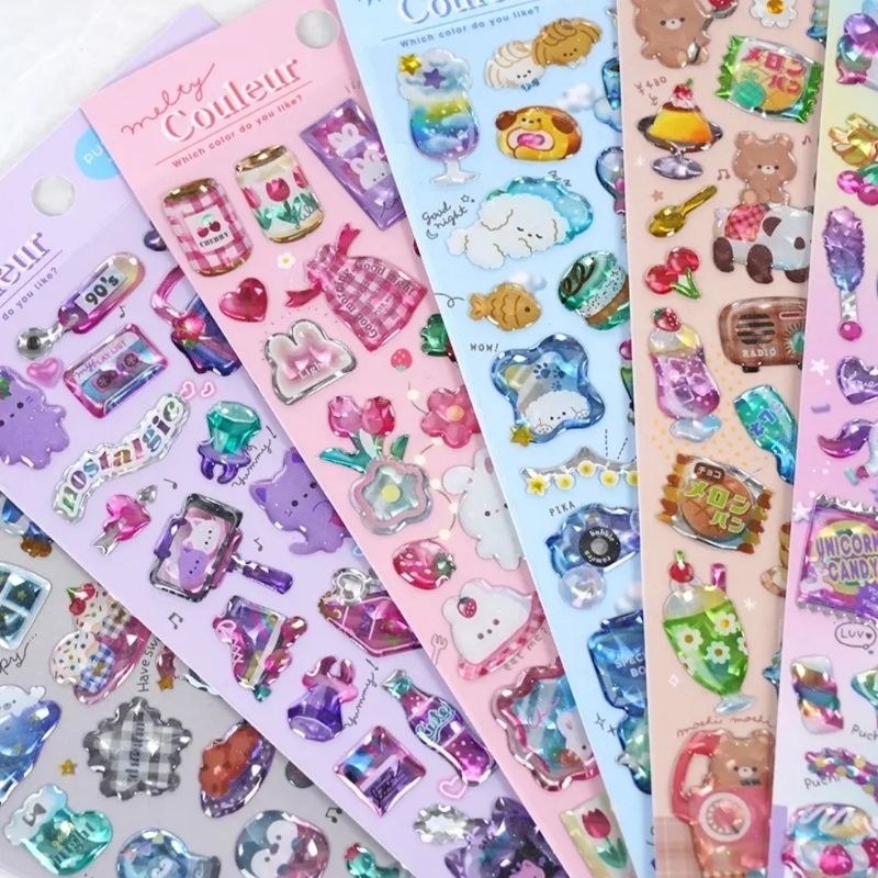 

3D epoxy resin sticker