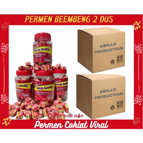

BEEMBENG CANDY CUBE PREMIUM PERMEN VIRAL/96 TOPLES/2 DUS