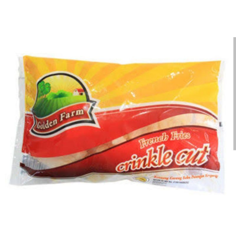 

Kentang Crinckle Cut Golden Farm 500 gr/Kentang Crinckle Cut 500 gr/Kentang Crinckle Cut