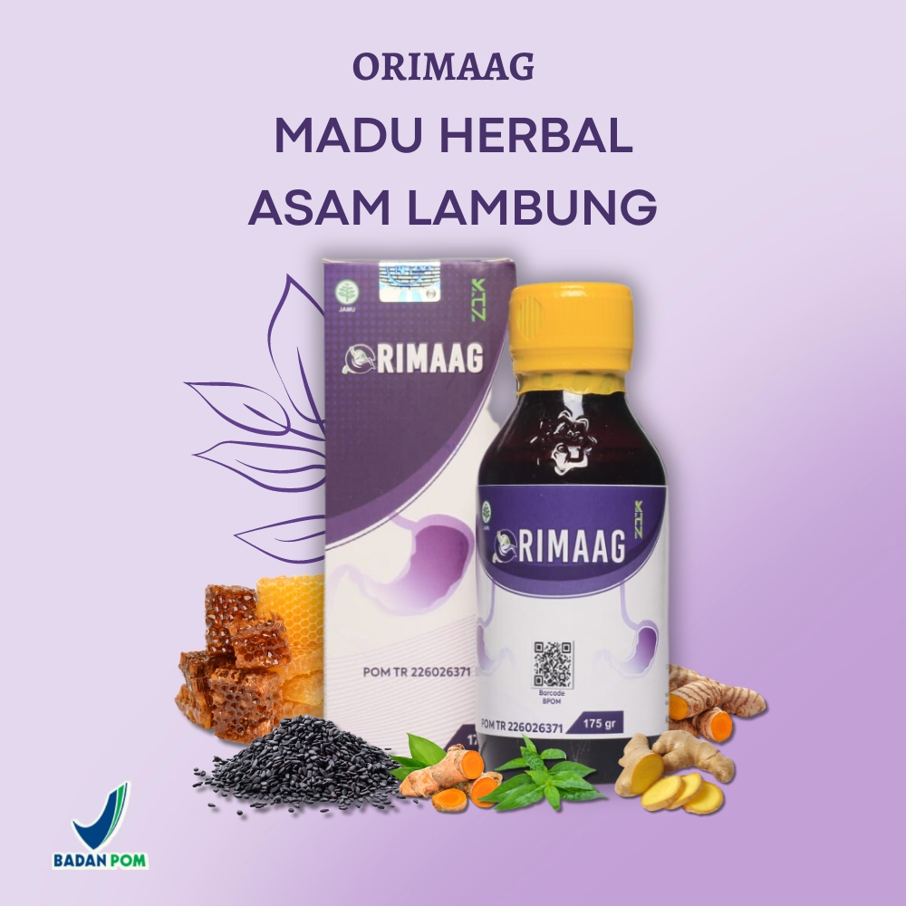 ORIMAAG | Mengatasi Asam Lambung | Madu Lambung | Madu Tukak Lambung | Solusi Asam Lambung | Herbal 