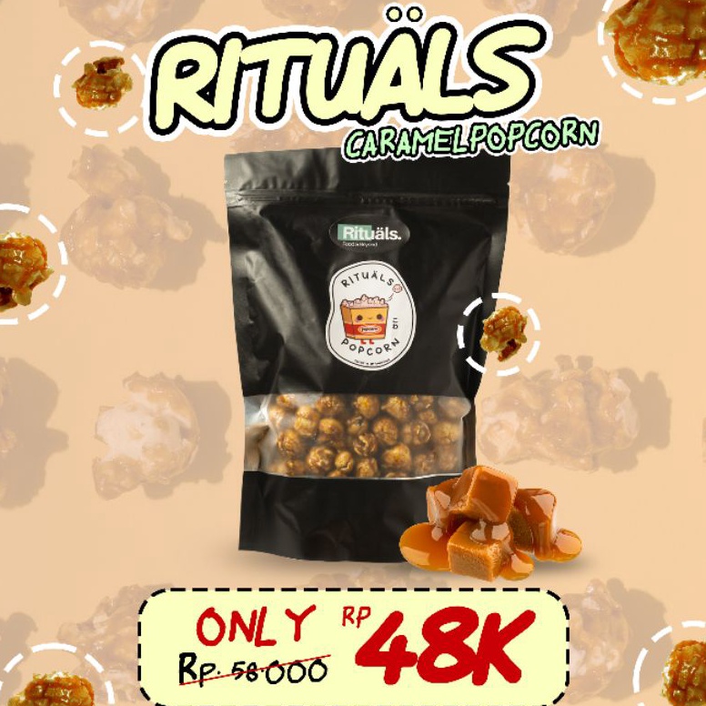 

[Produk O856] Rituals Popcorn Caramel Large - Homemade by Willy Kun Kirim Langsung