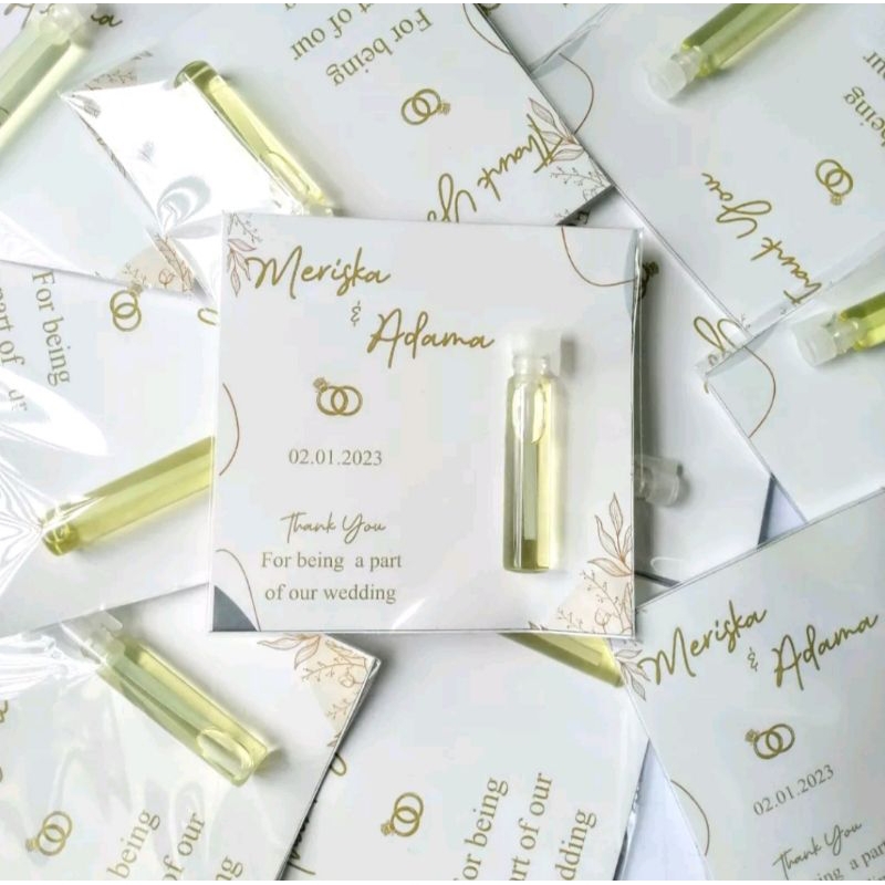Souvenir Pernikahan / Wedding Souvenir / Souvenir Parfum Aesthetic