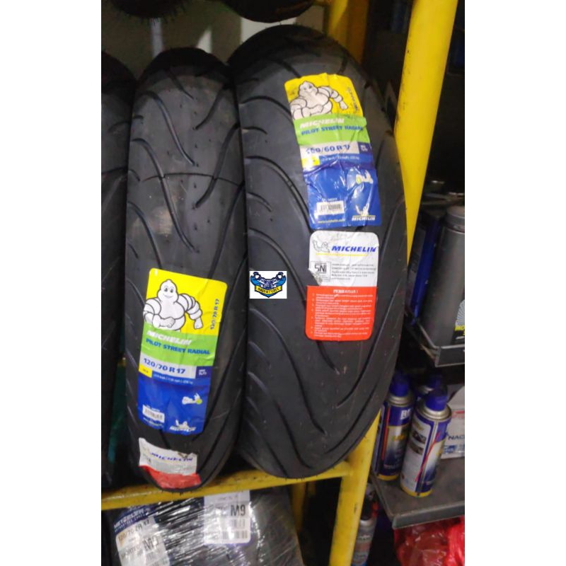 Ban michelin pilot street radial 120/70-17 160/60-17
