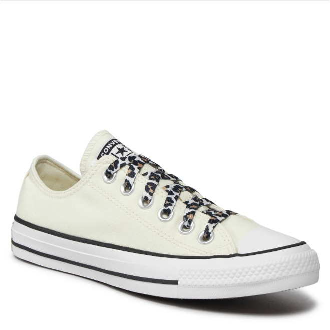 Converse Chuck Taylor All Star Leopard Love Spot Print Pinstripe Ox