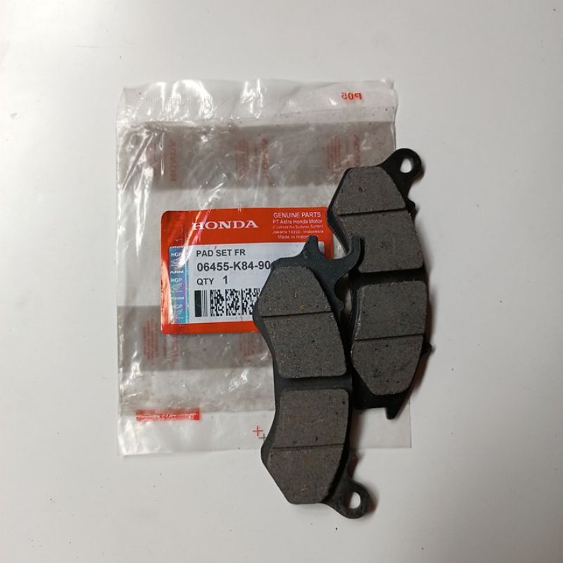DISPAD KAMPAS REM DEPAN ADV 150 160 ABSCRF 150 PCX 150 ABS PCX 160 ABS K84