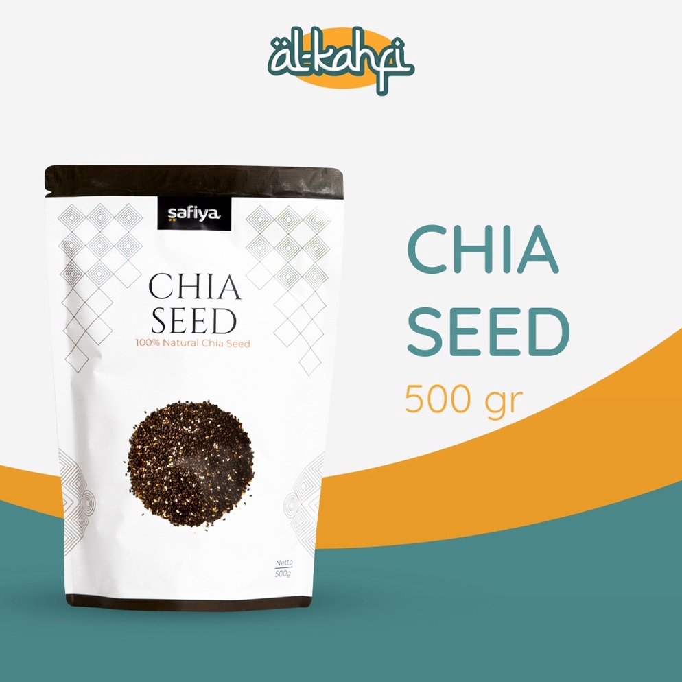 

96 Chia Seed 500gr Organic Cia Seed | Chiaseed Organik Premium 65