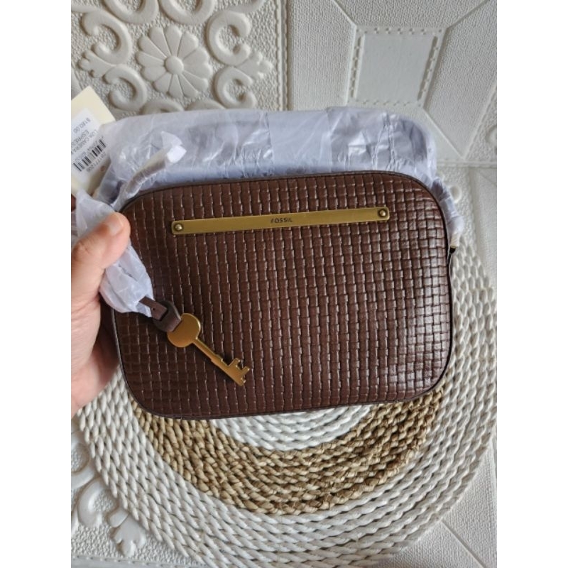 Fossil ZB1771206 Liza Camera Crossbody Bag Espresso