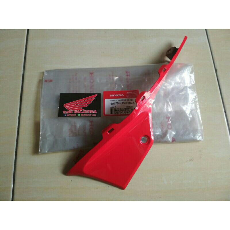 50275~K15~920ZA Panel sayap tangki kiri merah cb 150 r 2015~2017