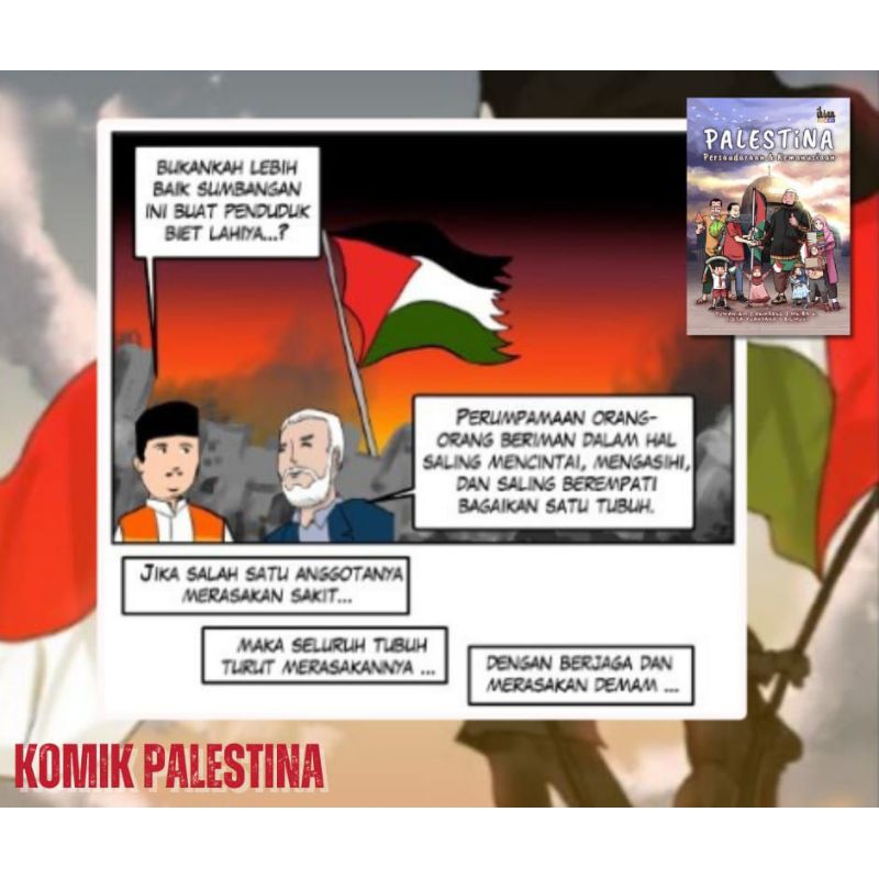 KOMIK PALESTINA PERSAUDARAAN &amp; KEMANUSIAAN