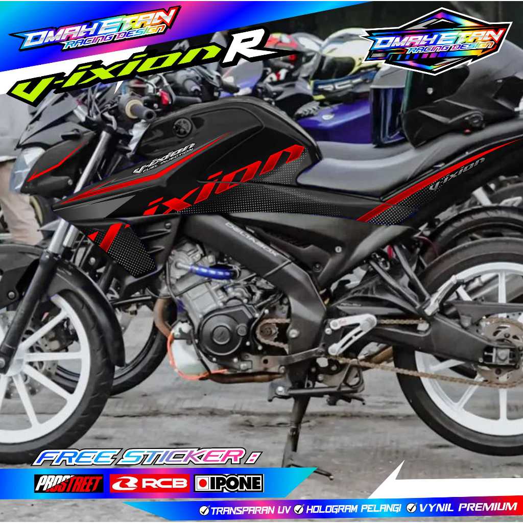 STRIPING VARIASI MOTOR YAMAHA VIXION R / STICKER LIST MOTOR VIXION R