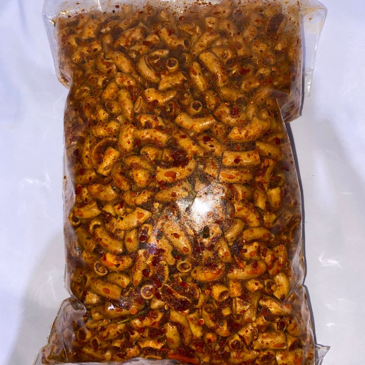 

[COD 0U83] MAKARONI BANTET PEDAS DAUN JERUK 1KG 6 RASA | MISTER BANTET SNACK Promo ⌒-