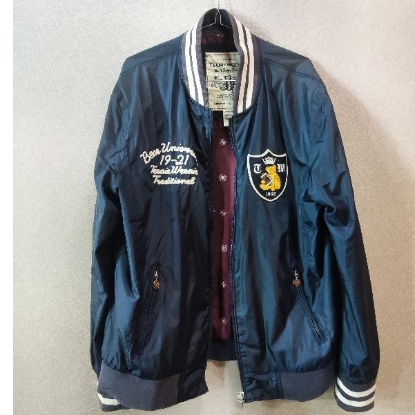 Jaket Varsity Unisex Tft Brand Teenie Weenie Size On Tag L