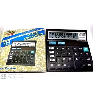 

[1 Pcs] Calculator 12 Digit CT-512 / Kalkulator 12 Digit CT-512 Check&Correct