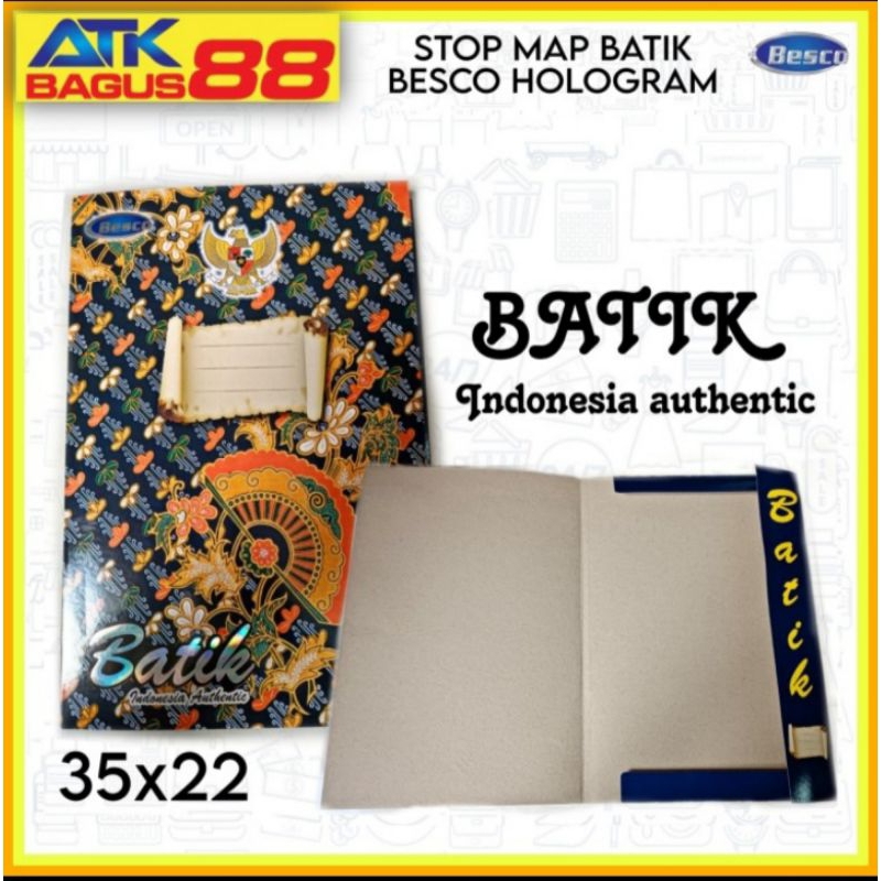 

STOP MAP BATIK HOLOGRAM