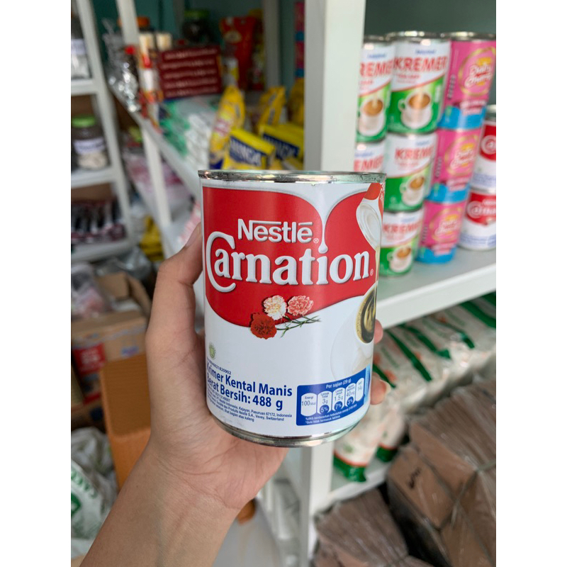 

SUSU CARNATION SUSU KENTAL MANIS KALENG 488gr