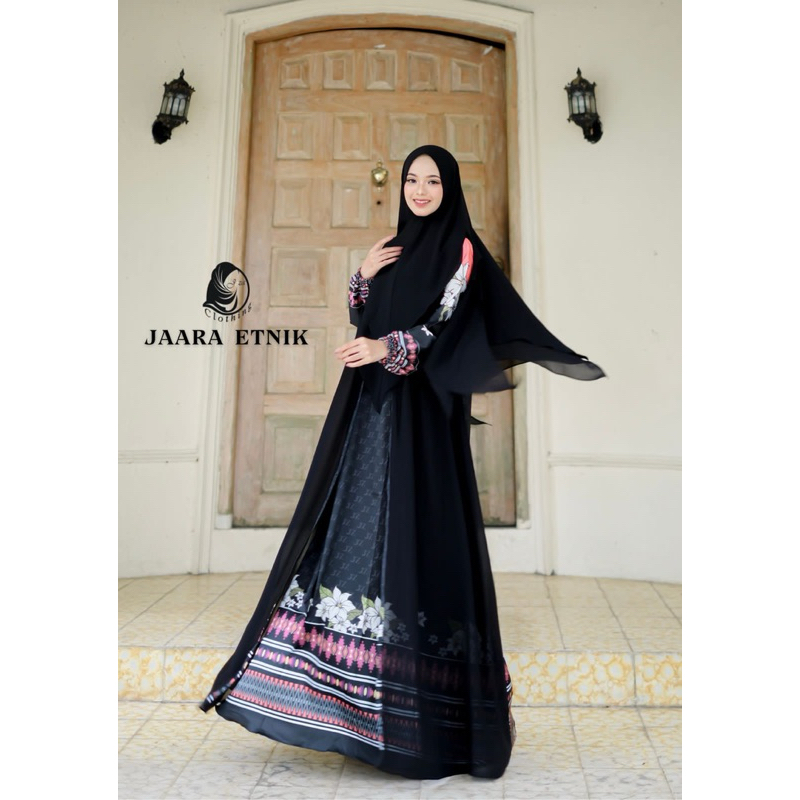 JAARA ETNIK BY JOZA ARINA CLOTHING GAMIS DRESS SYARI BUSUI CANTIK KEREN