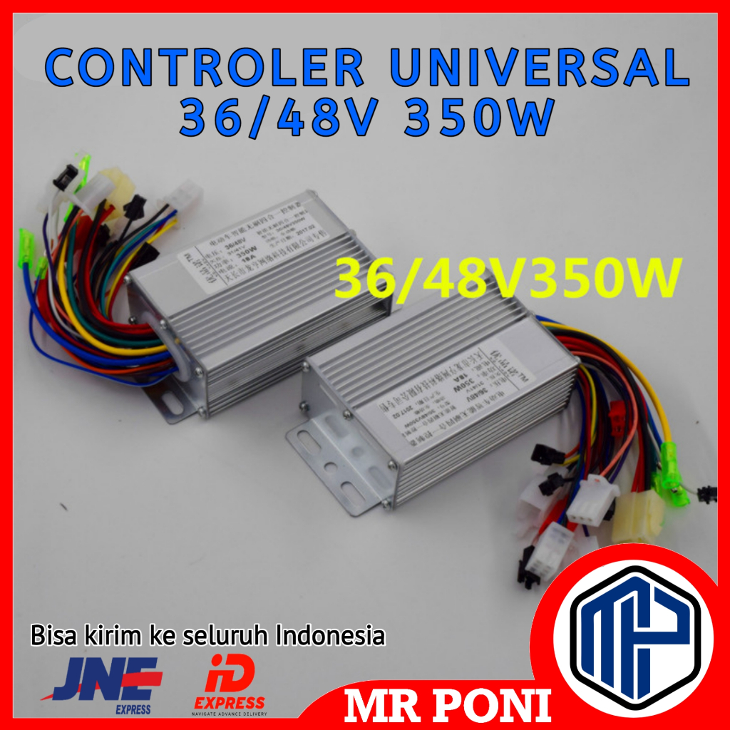 36V/48V 350W Brushless Motor Controller DC Motor Regulator Speed Controller