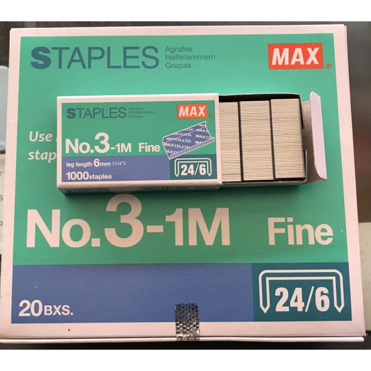 

staples max no.3