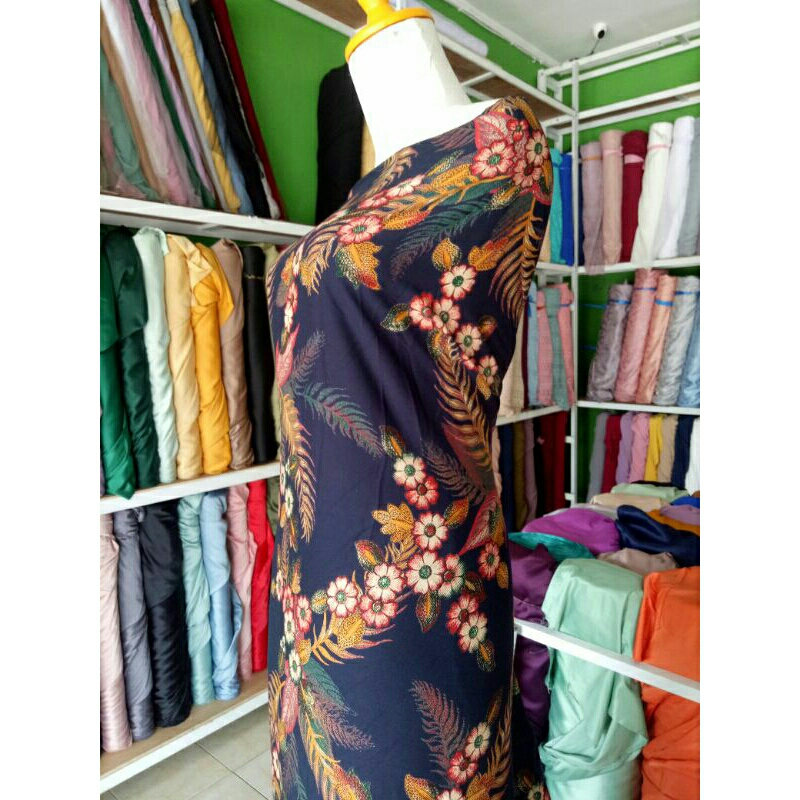 RAYON VISCOSE PREMIUM MOTIF  / RAYON MOTIF BUNGA