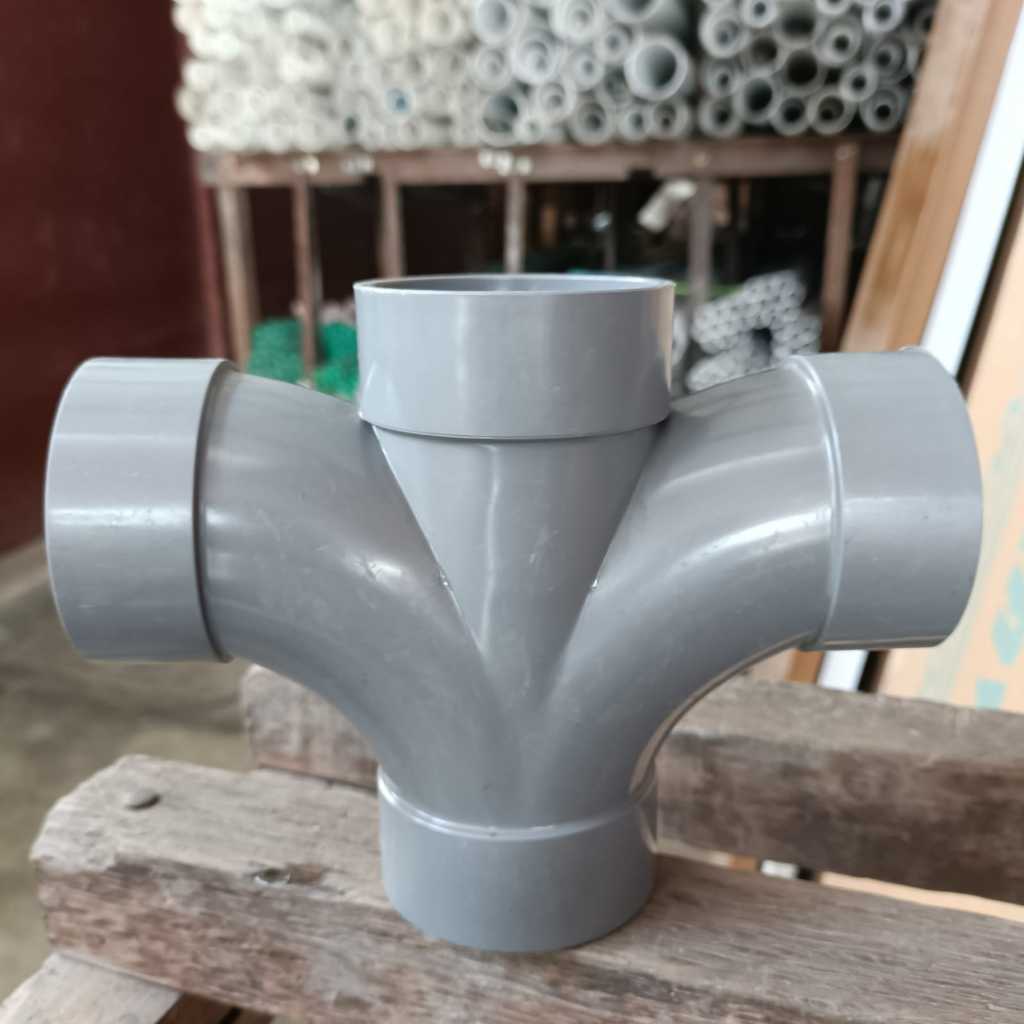 D-WLT 2" Inch Rucika / D Large Radius Double Tee Y PVC / D-WLT